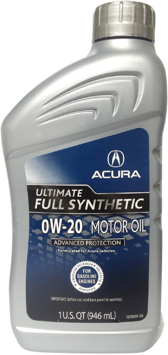 Моторное масло Acura Ultimate Motor Oil 0W-20 0,946 л