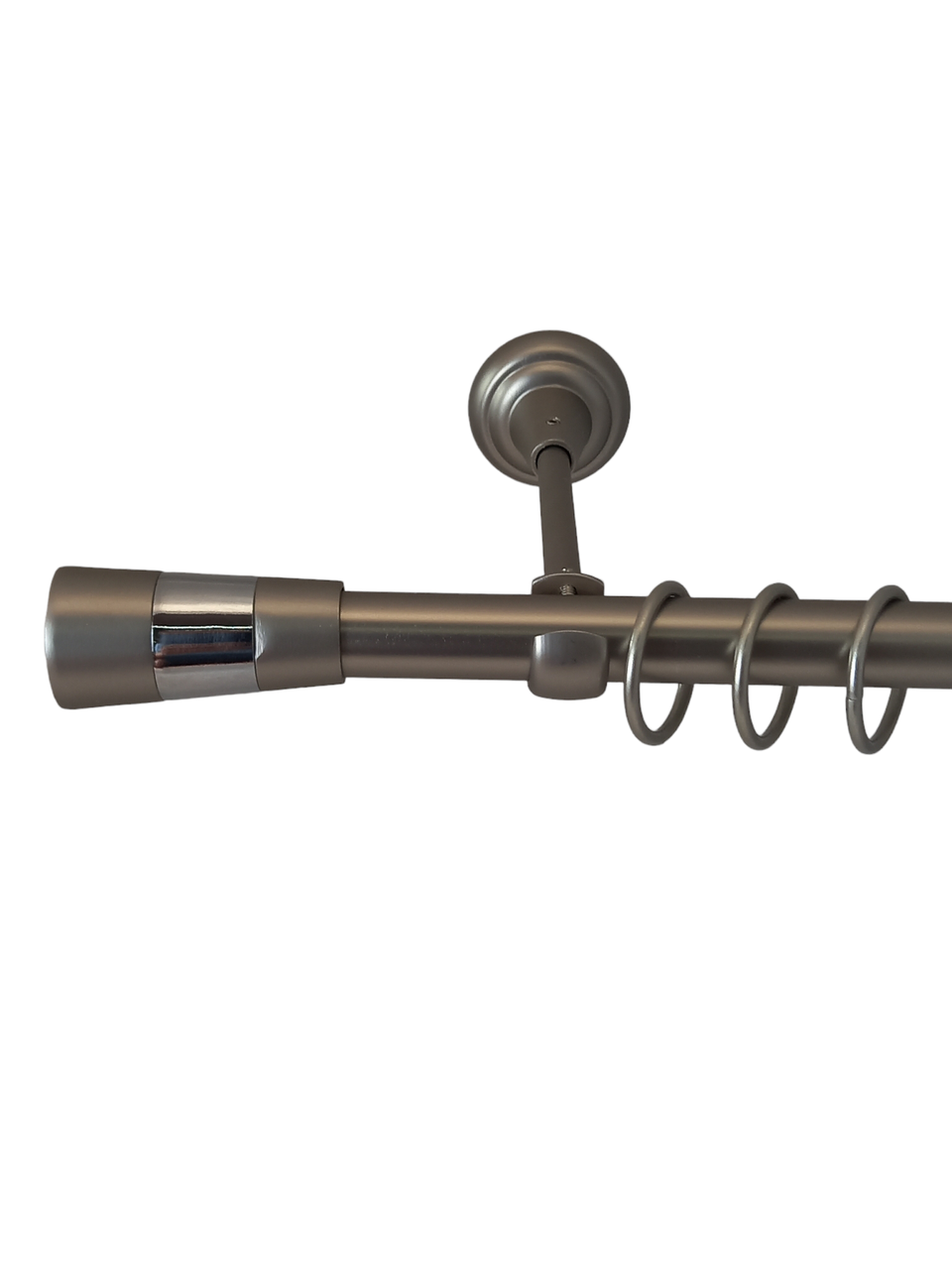 Карниз для штор Orvit Валео металлический однорядный гладкая труба кольцо металлическое 19 мм 160 см Сатин (982406904) Карниз для штор Orvit Валео металлический однорядный гладкая труба кольцо металлическое 19 мм 160 см Сатин (982406904)