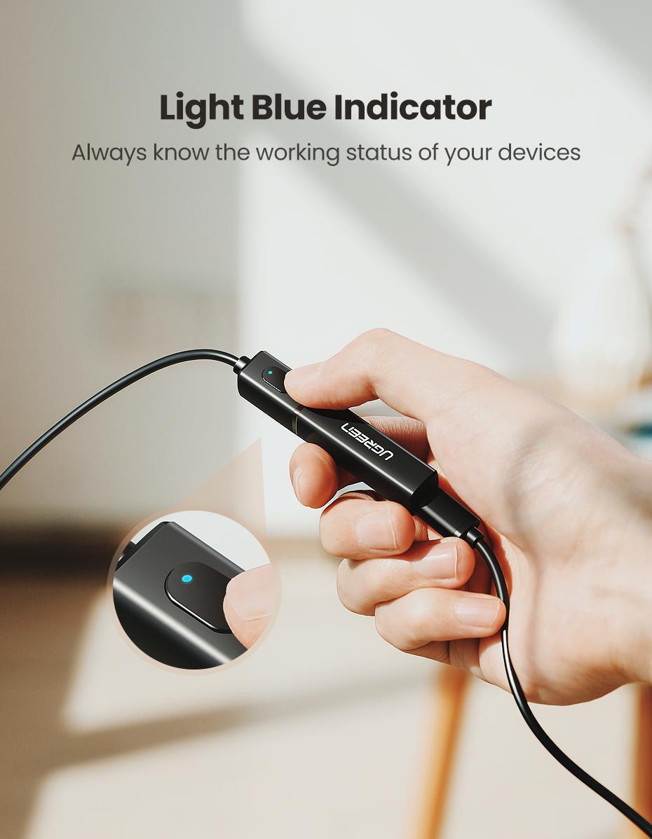 Передавач аудіо Ugreen Bluetooth 5.0 (50213) - фото 9 Передавач аудіо Ugreen Bluetooth 5.0 (50213) - фото 9