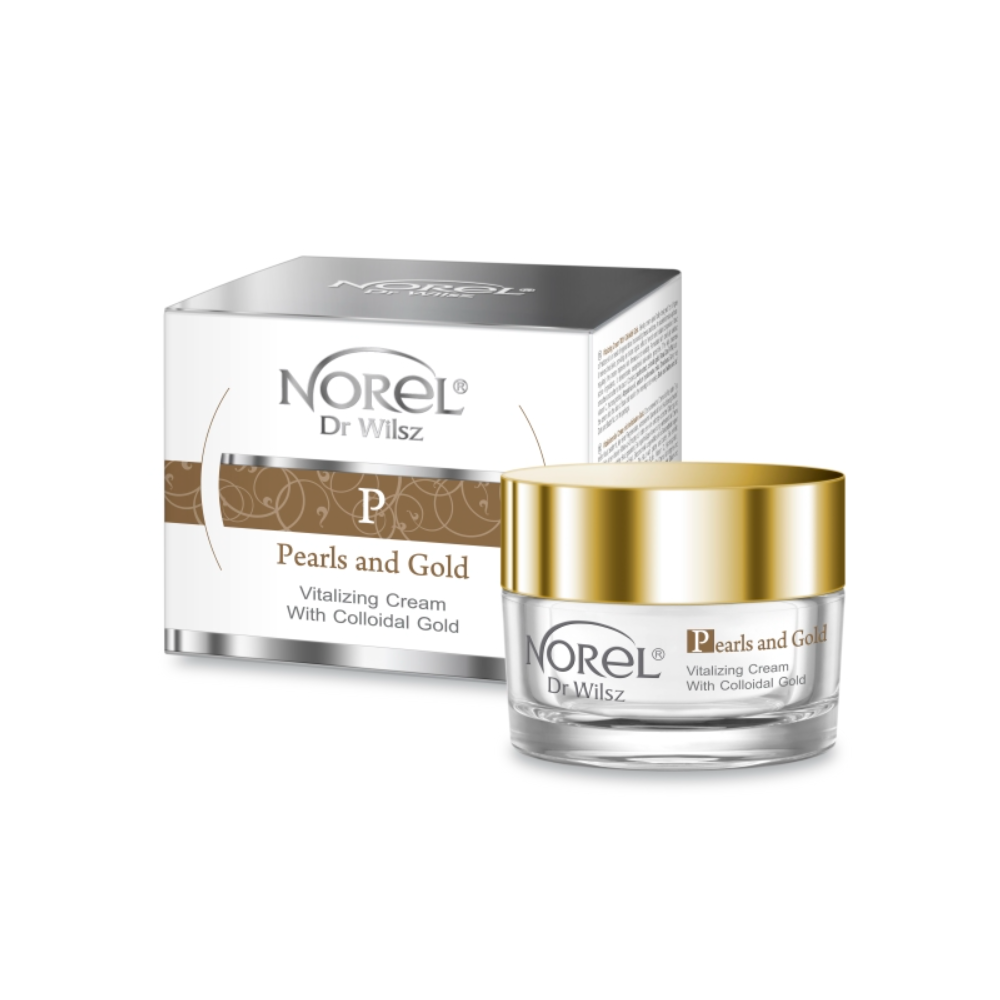 Крем з колоїдним золотом для зрілої шкіри Norel Pearls and Gold Vitalizing Cream With Colloidal Gold 50 мл (0234)