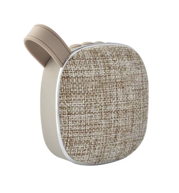 Портативна Bluetooth колонка SUNROZ Fabric Mini Speaker 3 W Сірий (SUN4262)