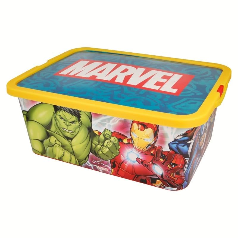 Контейнер для детских вещей 13 л с мстителями Stor Avengers 39 х 29 х 15 см высококачественый пластик