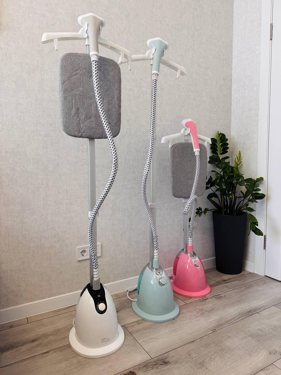 Відпарювач для одягу вертикальний з вішалкою Zepline ZP-130 3000 Вт Блакитний (2606948538) - фото 3 Відпарювач для одягу вертикальний з вішалкою Zepline ZP-130 3000 Вт Блакитний (2606948538) - фото 3