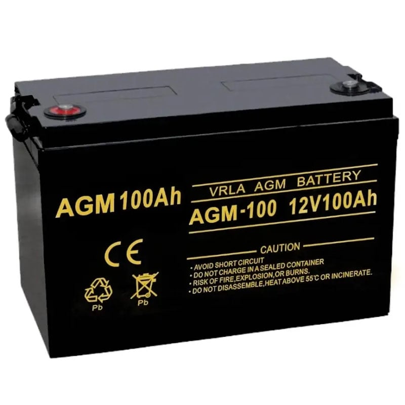 Батарея акумуляторная Volt Polska AGM 12V 100 Ah VRLA для ИБП (tf1389) - фото 4