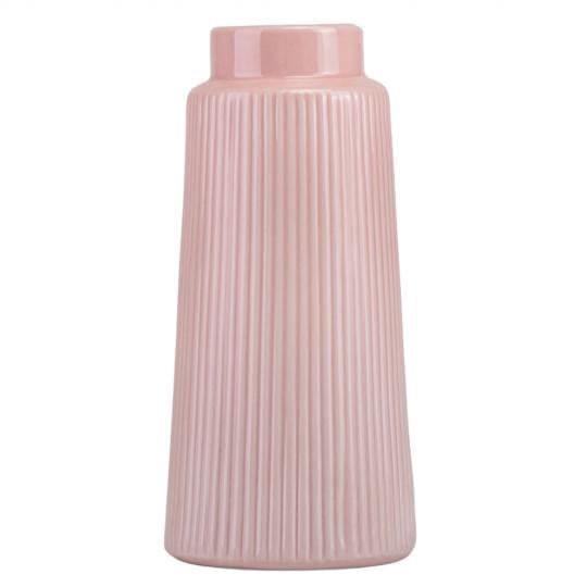 Ваза керамическая Elisey Цветущий бриз 25 см Розовый (9097-016)