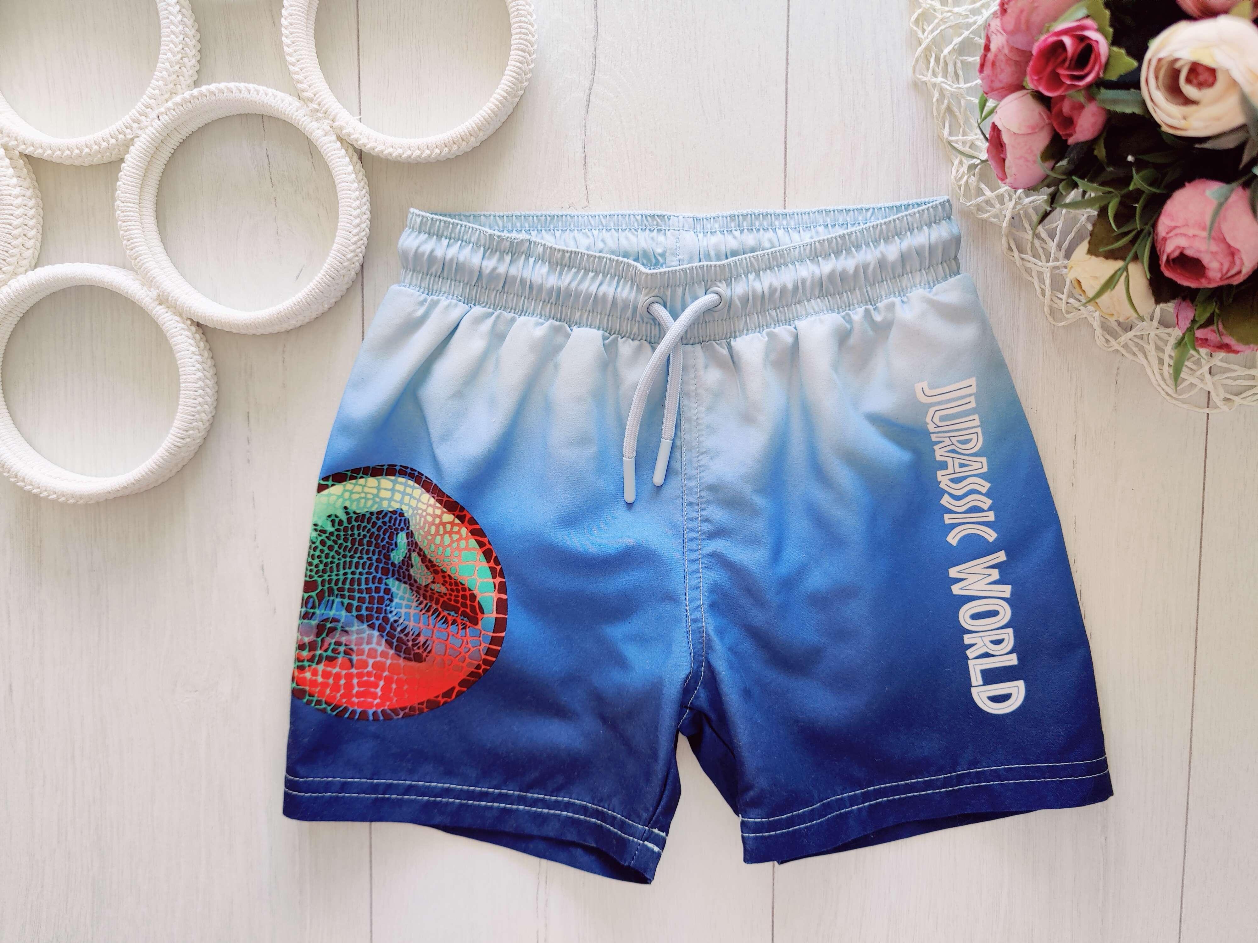 Шорты PRIMARK 3267805 Динозаврики 116 см Голубой