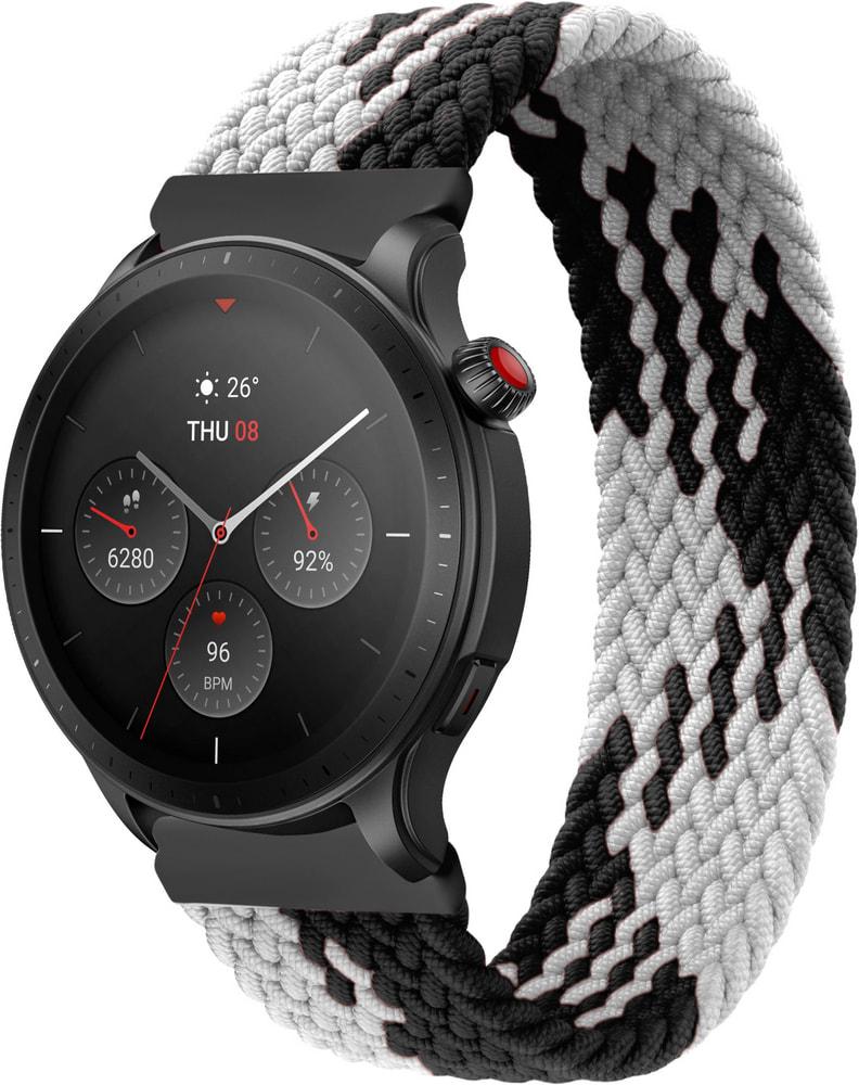 Ремешок Solo Loop Multi для Amazfit GTR 4 145 мм Black/White (31104-1E)