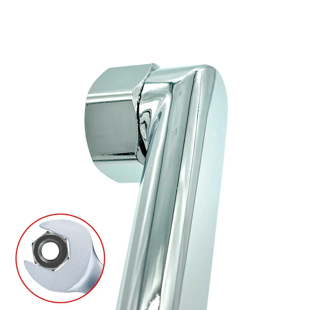 Гусак вигнутий Haiba M7250S латунь 50 см (GU0033) - фото 3 Гусак вигнутий Haiba M7250S латунь 50 см (GU0033) - фото 3