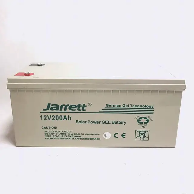 Акумулятор для ДБЖ Jarrett Gelled Electrolite 12 V 200 Ah гелієвий (Jarrett200A)