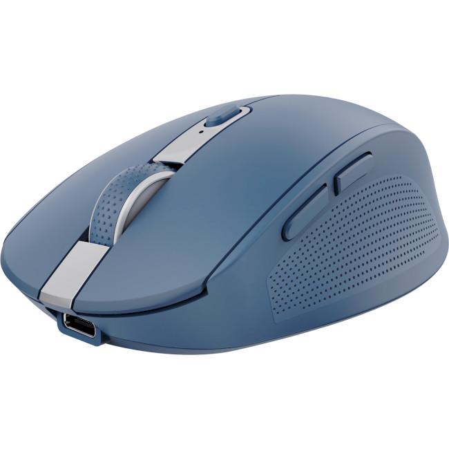 Компьютерная мышь Trust Ozaa Compact Multi-Device Wireless Синий (24934) - фото 2