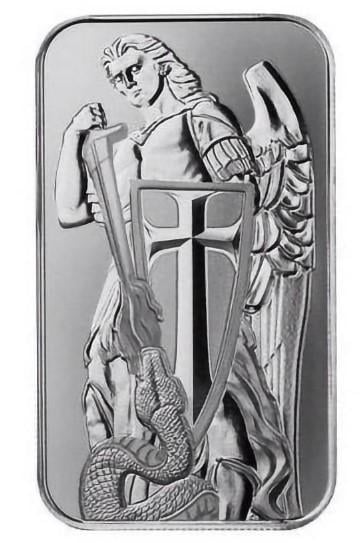 Слиток серебряный Архангел Михаил 31,1 г
