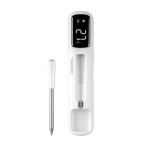 Термометр кулінарний для гриля INKBIRD INT-11-B з Bluetooth 500 mAh White (1046533)