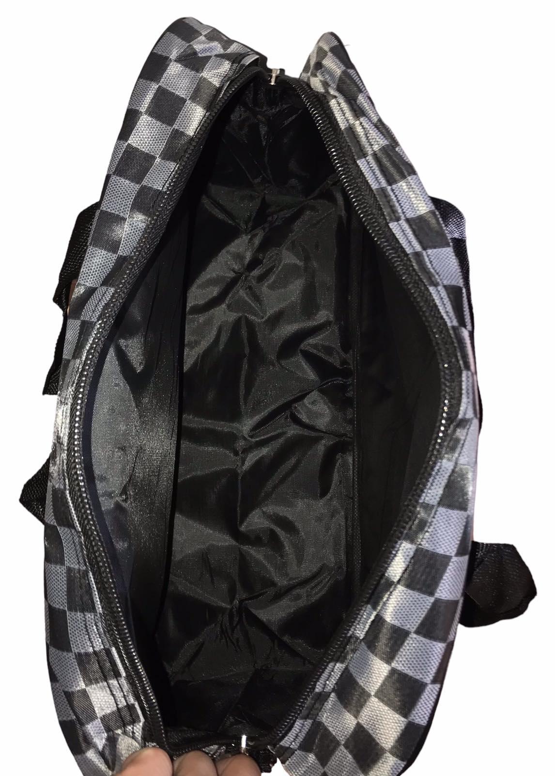 Сумка дорожня ручна поклажа з довгим ремінем через плече Сірий (41213N) - фото 5 Сумка дорожня ручна поклажа з довгим ремінем через плече Сірий (41213N) - фото 5