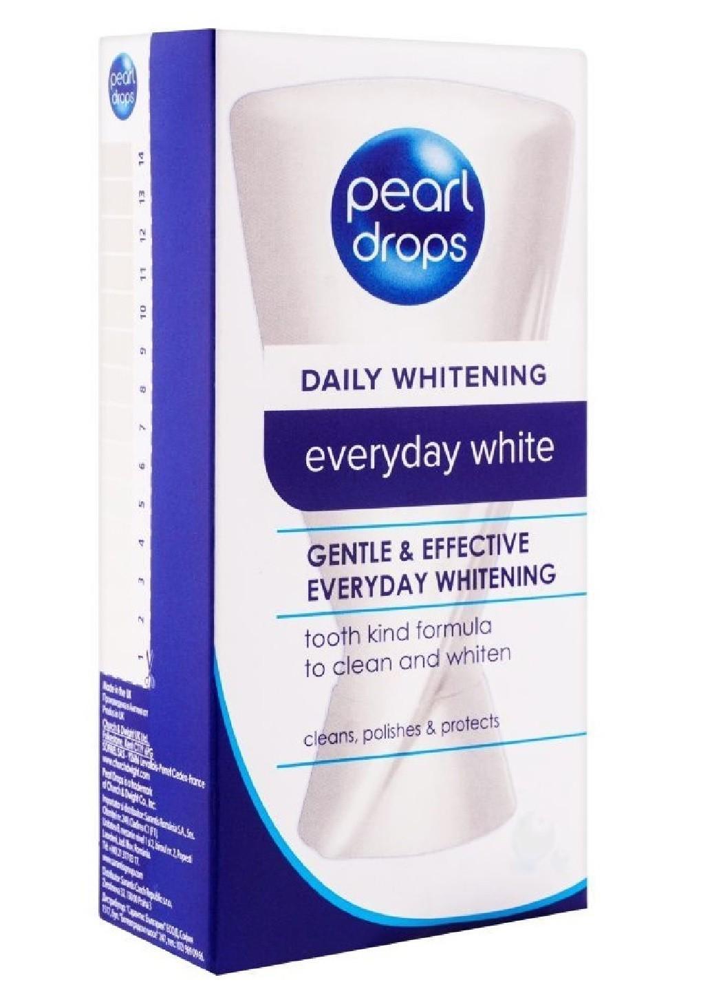 Відбілююча зубна паста-поліроль для зубів Pearl Drops Everyday White 50 мл (E-00627)