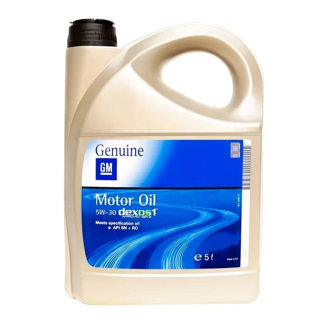 Моторное масло GM Motor Oil Dexos1 5W-30 5 л (95599877)