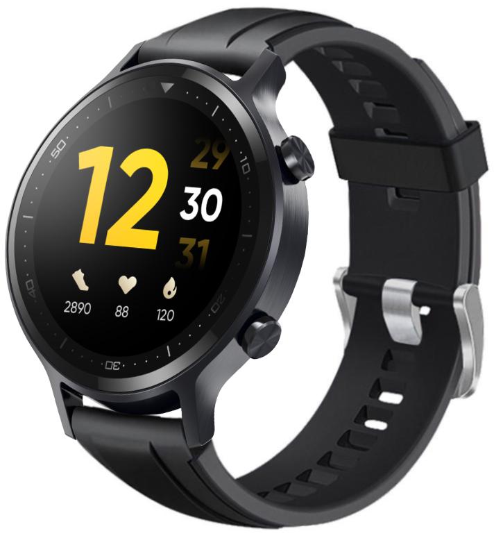 Ремешок Coholl для Realme Watch S 22 мм (22643) Black (22643-2B)