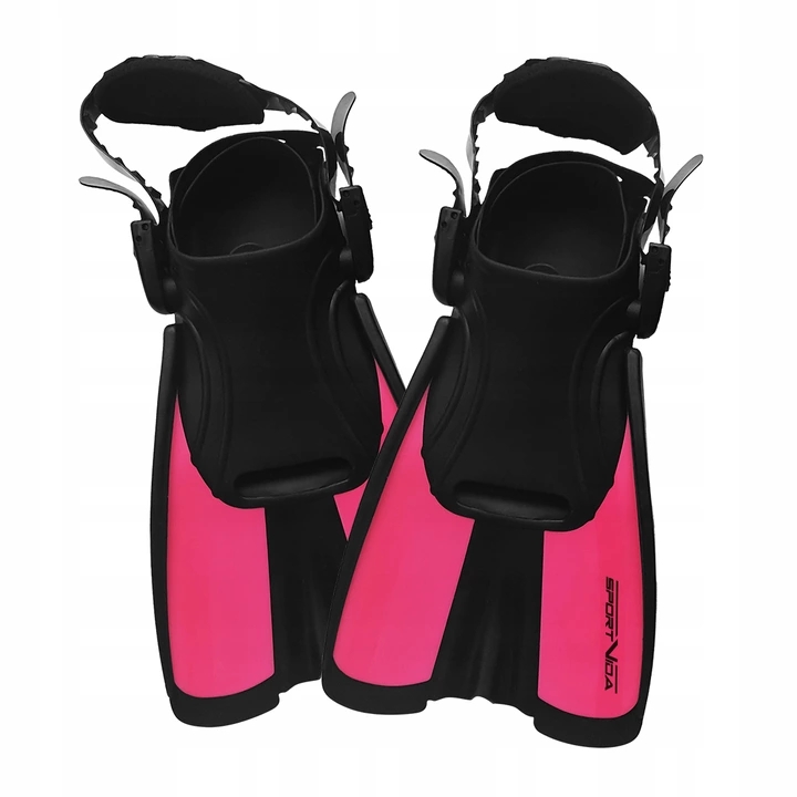 Ласти SportVida р. 29-33 Black/Pink (SV-DN0008JR-S) - фото 5