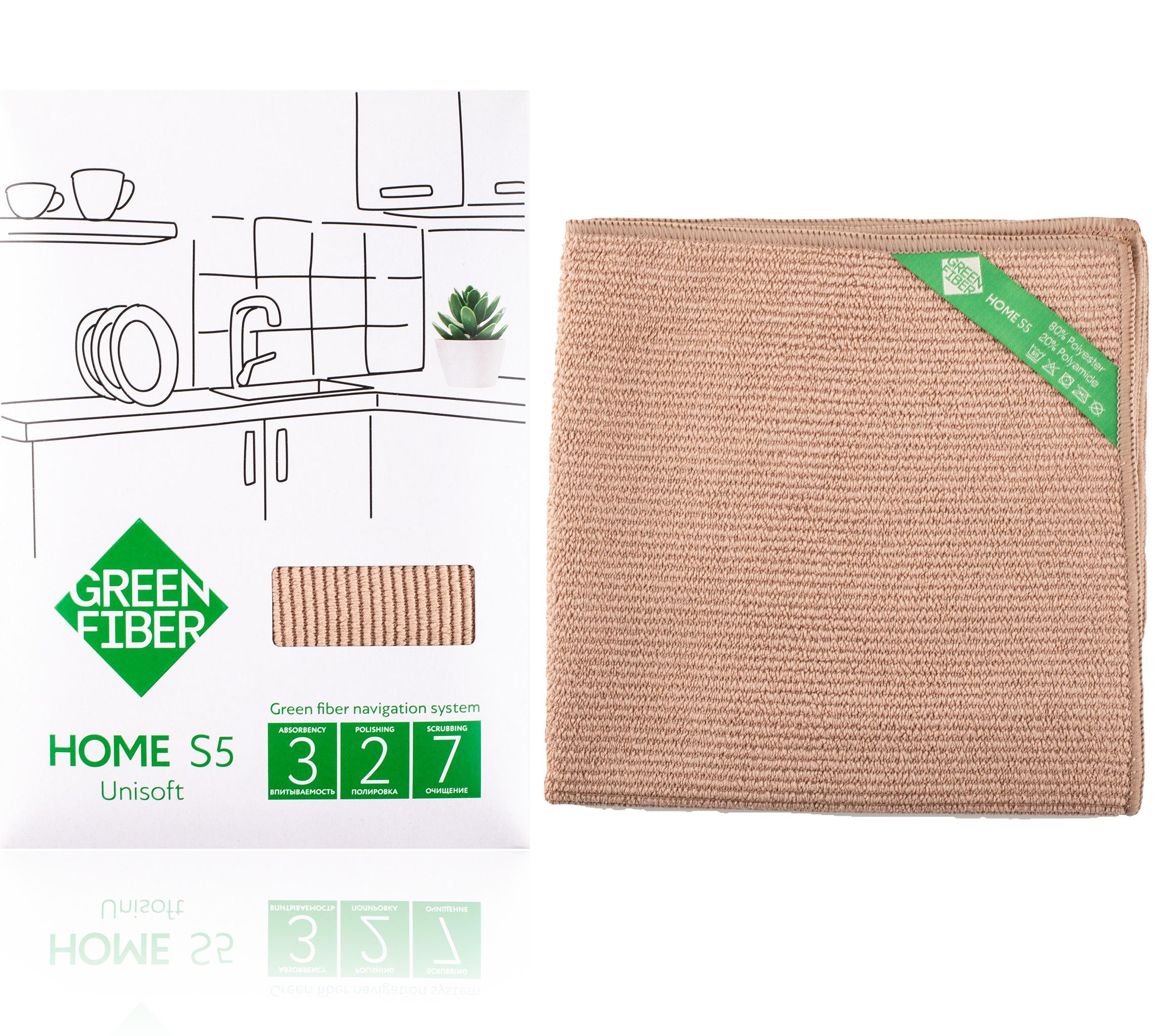 Салфетка GreenWay Green Fiber Home S3 Файбер вельветовый Beige (08037) - фото 2 Салфетка GreenWay Green Fiber Home S3 Файбер вельветовый Beige (08037) - фото 2