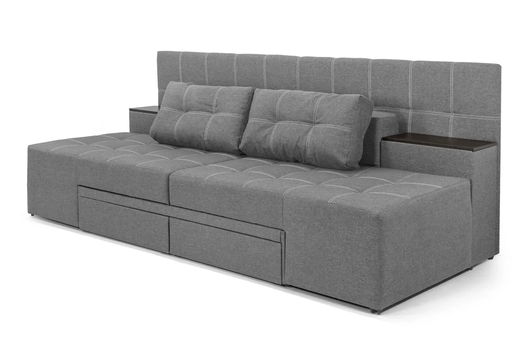 Диван трансформер Премиум 270х112 см Светло-серый (29557866) Диван трансформер Премиум 270х112 см Светло-серый (29557866)