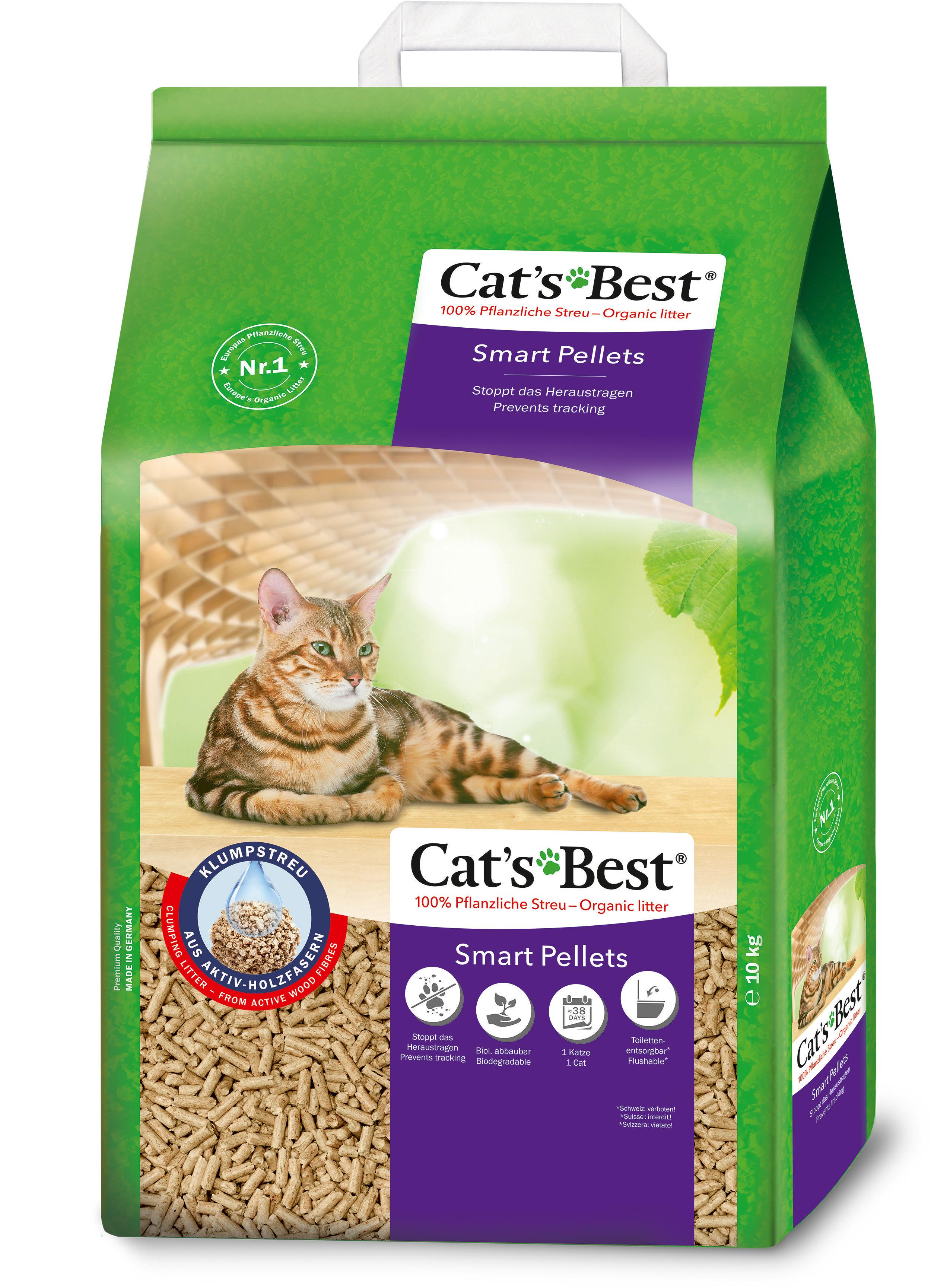 Наполнитель для кошек Rettenmaier Cats Best Smart Pellets 20 л Наполнитель для кошек Rettenmaier Cats Best Smart Pellets 20 л