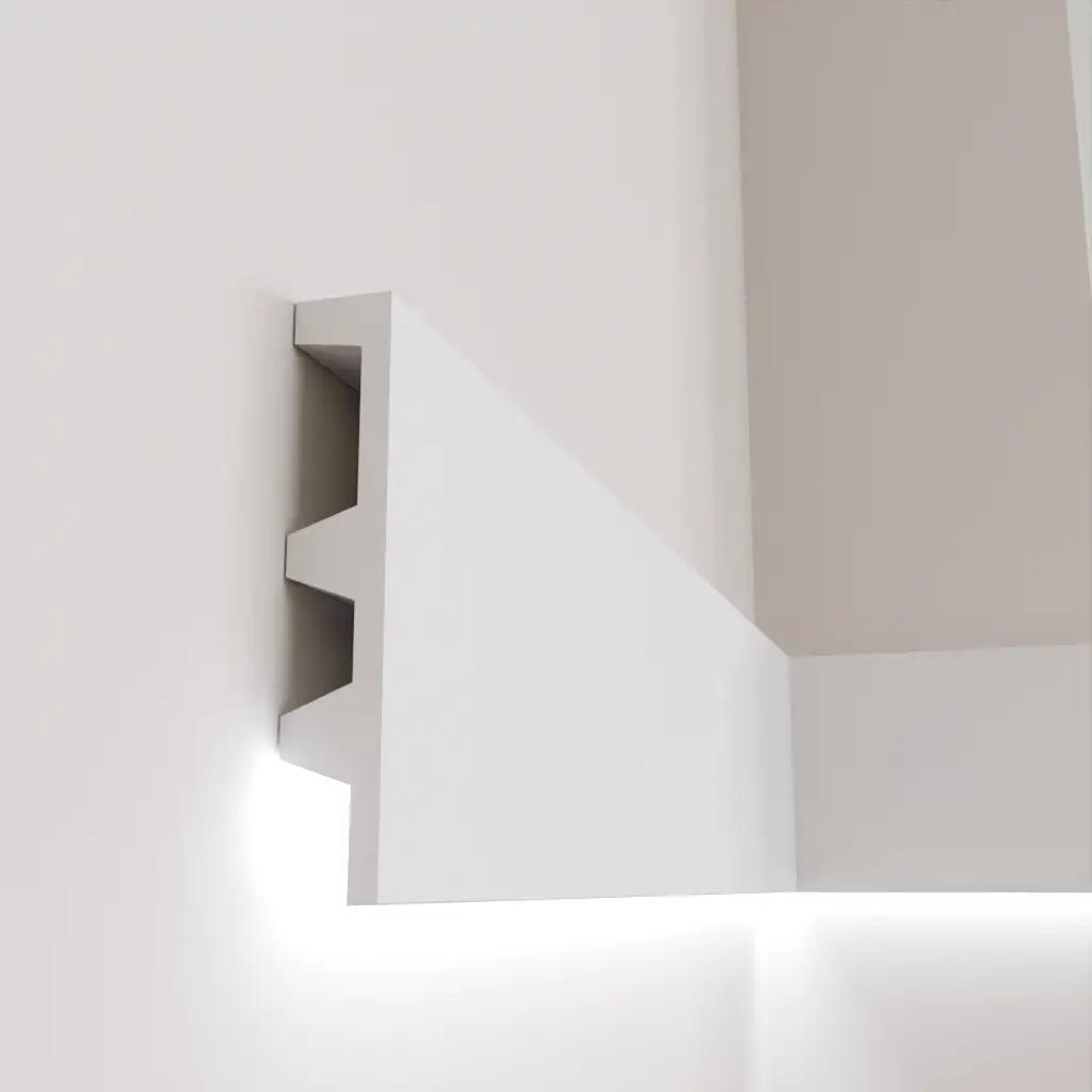 Молдинг полиуретановый Tesori KF 505 для LED освещения 142x25x2000 мм (25344099)
