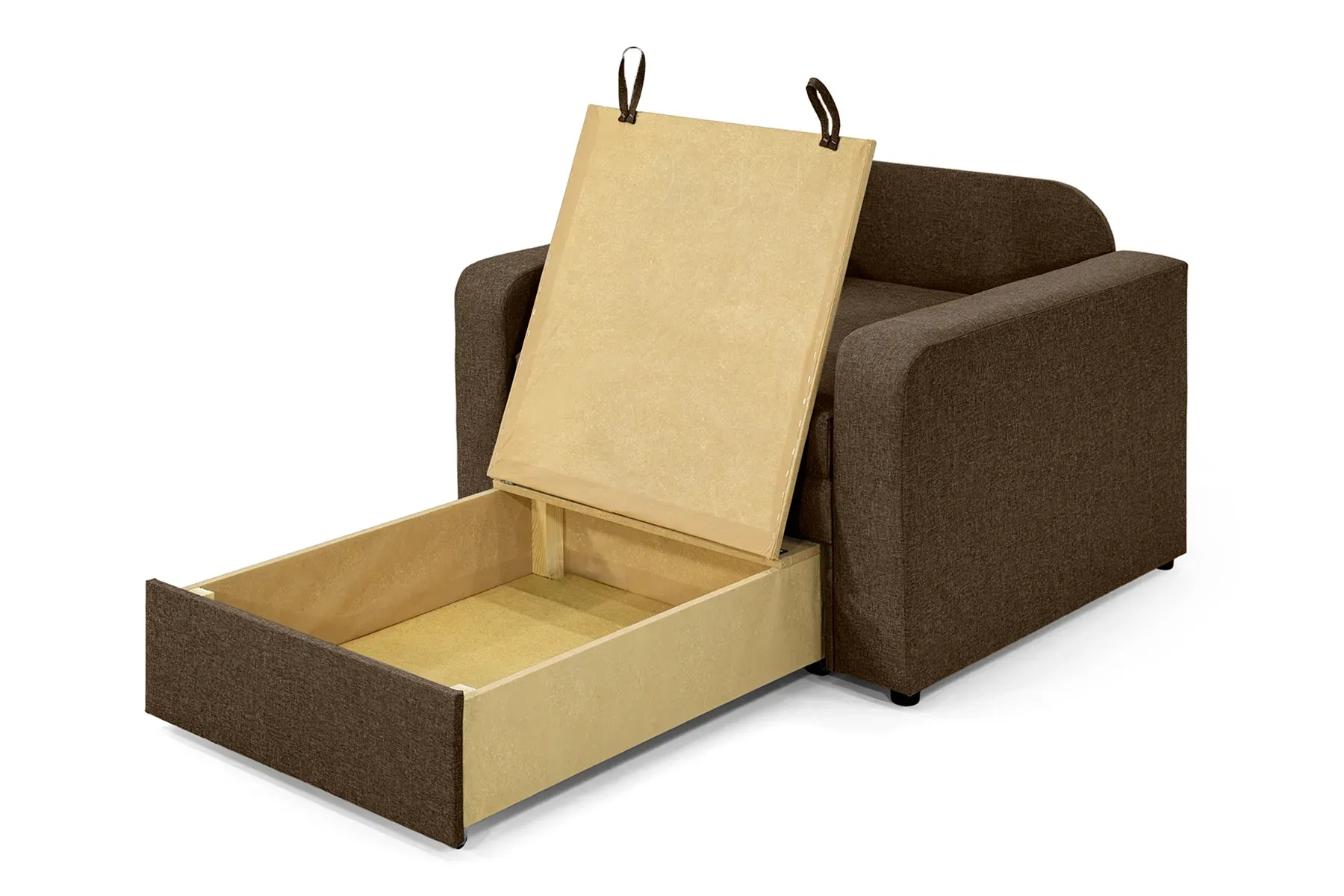 Диван-крісло Томас-80 110х97 см Коричневий (28118955) - фото 6