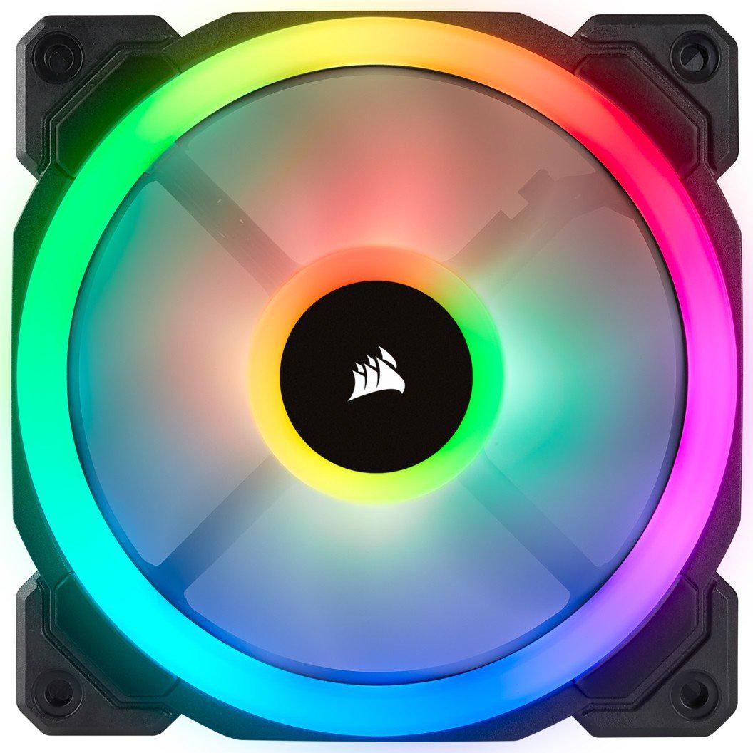 Вентилятор для корпусу Corsair LL120 RGB 120 мм Black (CO-9050071-WW)