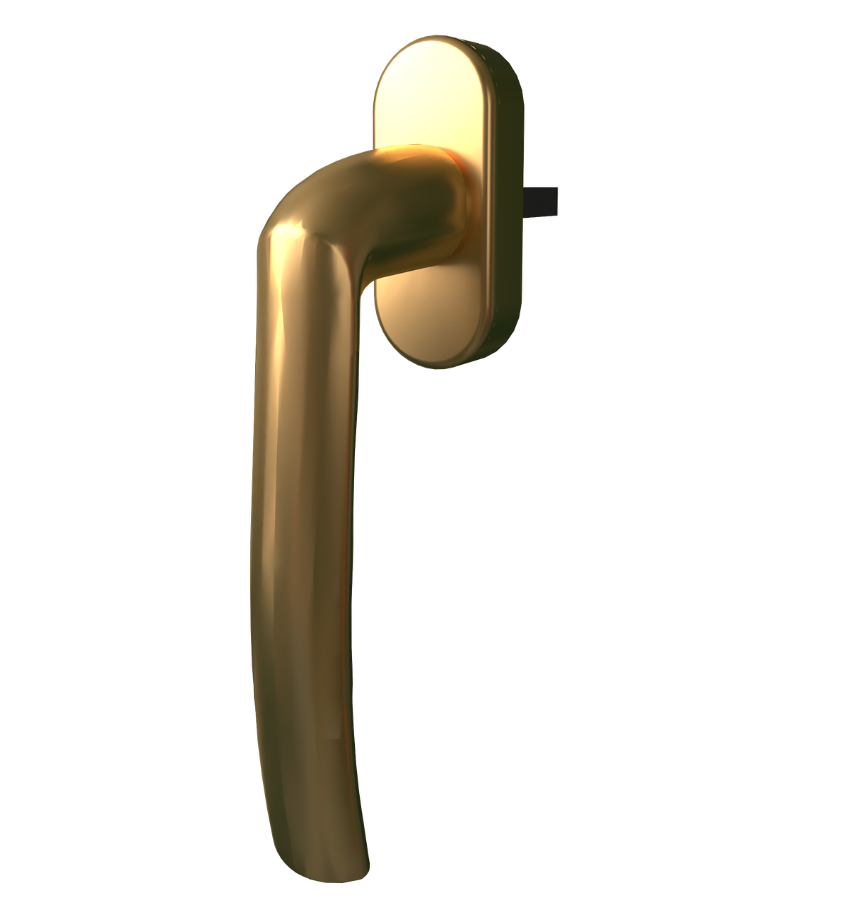 Ручка оконная ASTEX Kronos WH 001 Золотой (WH 001/37 F3)