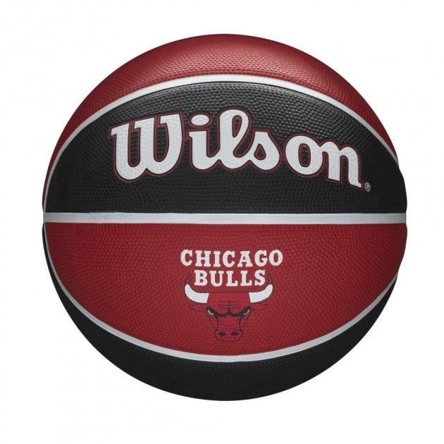 Баскетбольный мяч Wilson NBA Team Tribute Chicago Bulls р. 7 (WTB1300XBCHI)