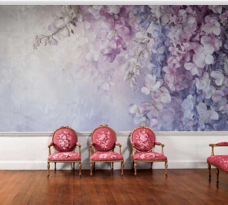 Фотообои бесшовные Нежная сирень (S2115)