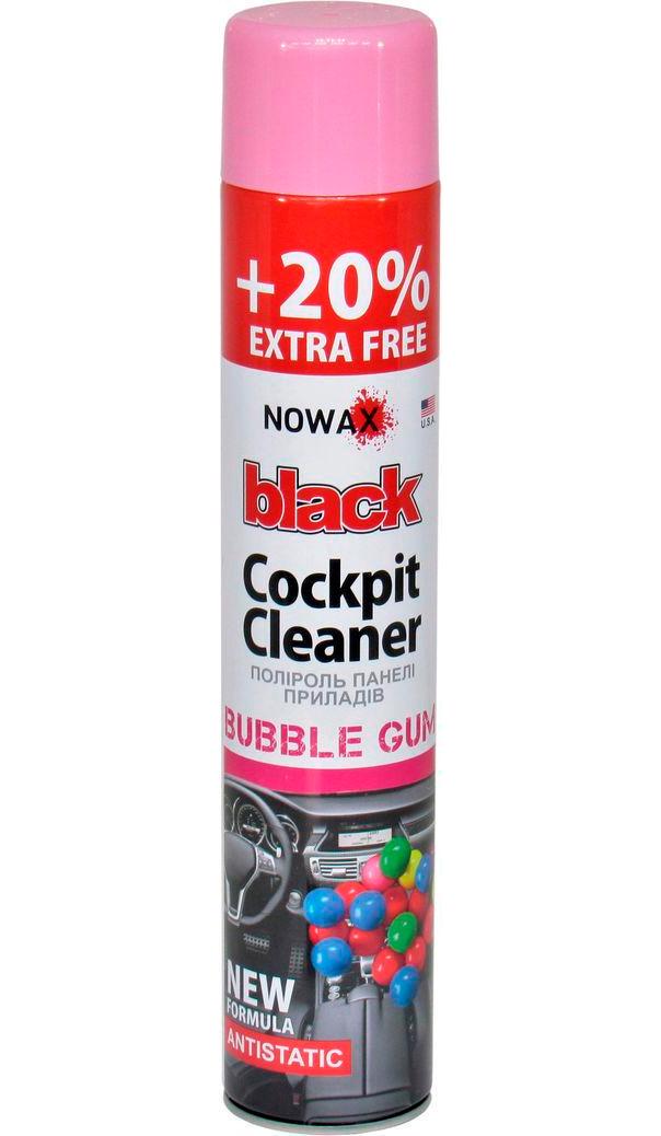 Полироль для пластика Nowax Cockpit Cleaner Bubble Gum 750 мл (NX00709)