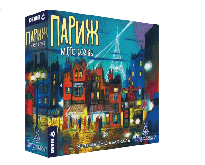 Настільна гра ПАРИЖ.МІСТО ВОГНІВ (6610)