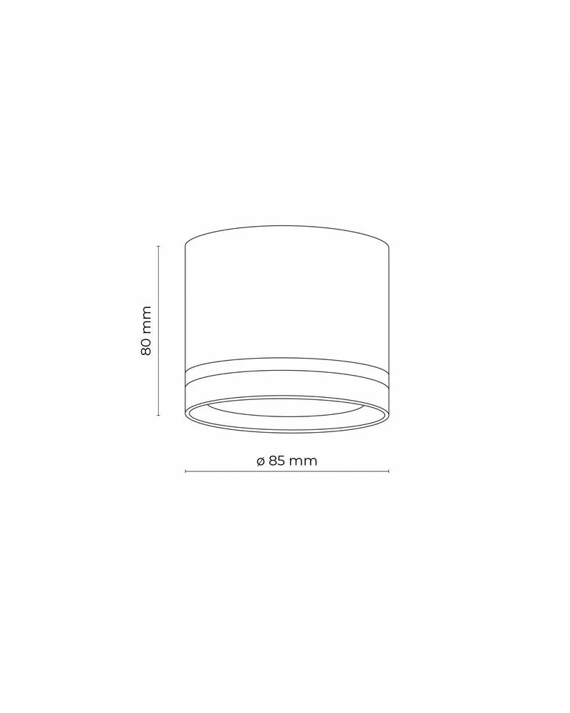 Точковий світильник TK Lighting 4334 Jet GU10 1x10 W IP20 Wh (4334-TK) - фото 2