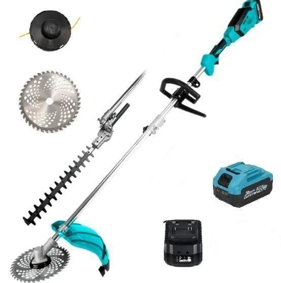 Триммер газонный аккумуляторный бесщеточный Grand АТГ-20 1 АКБ 4 Ач/ЗУ/шпуля с леской/косильный нож/насадка кусторез (26843030) Триммер газонный аккумуляторный бесщеточный Grand АТГ-20 1 АКБ 4 Ач/ЗУ/шпуля с леской/косильный нож/насадка кусторез (26843030)