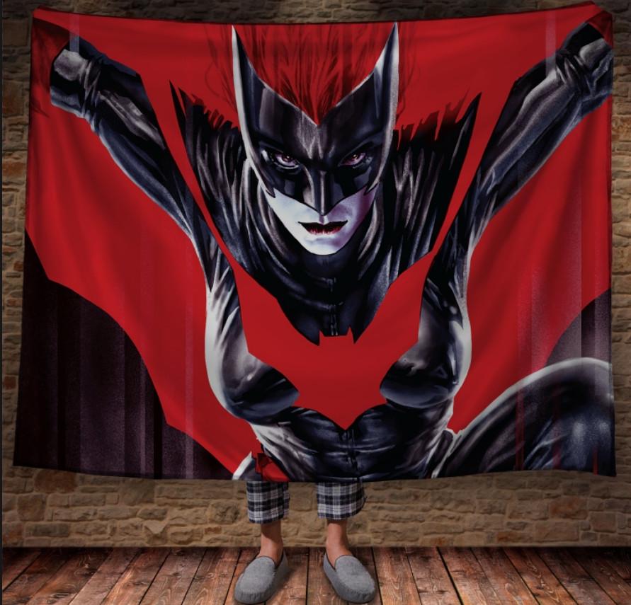 Плед с 3D принтом Batwoman 150х200 см (epi_1124)