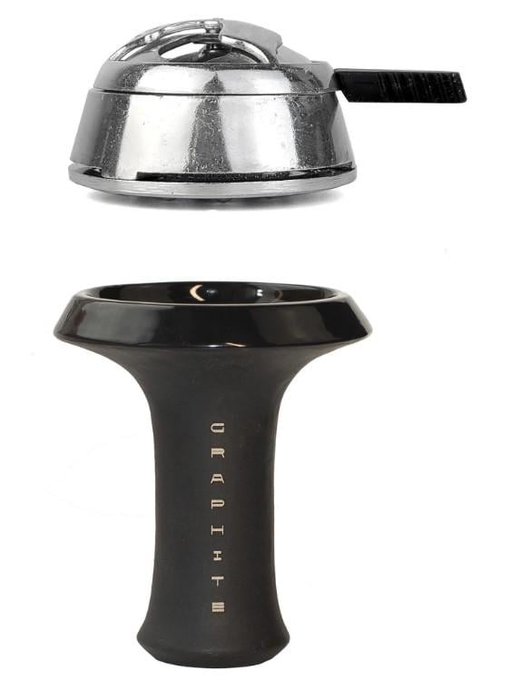 Комплект Чаша Sky Hookah Graphite Black и калауд
