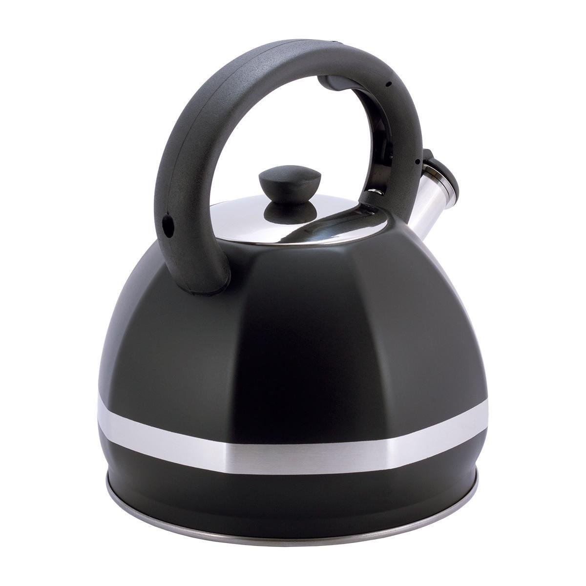 Чайник Kamille из нержавеющей стали со свистком и нейлоновой ручкой для индукции 3 л - фото 4 Чайник Kamille из нержавеющей стали со свистком и нейлоновой ручкой для индукции 3 л - фото 4