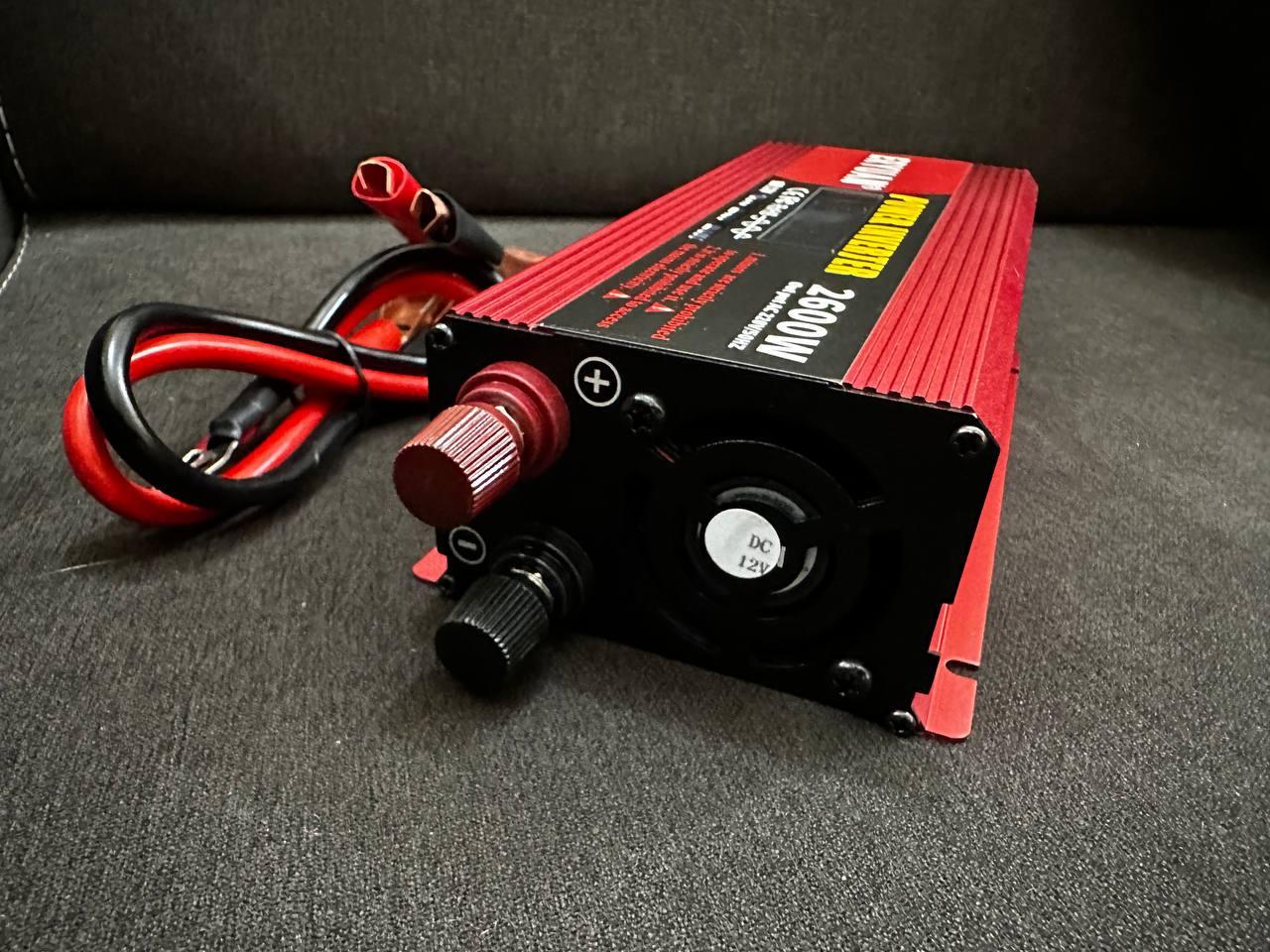 Инвертор напряжения с чистым синусом 12-220 В 2600 W (2321766662) - фото 3 Инвертор напряжения с чистым синусом 12-220 В 2600 W (2321766662) - фото 3