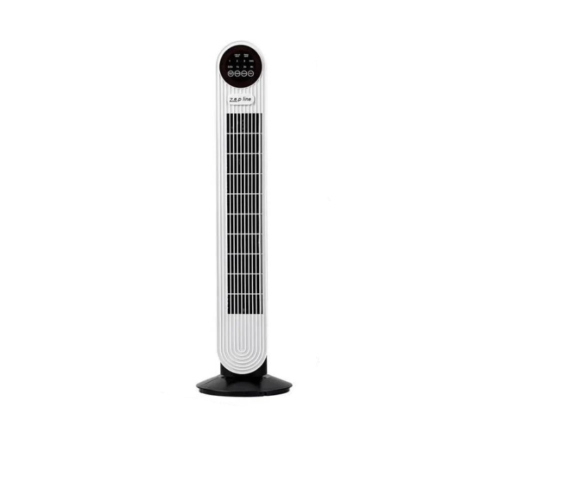 Вентилятор підлоговий від мережі Zepline 3 режими з пультом і таймером 500 Вт Біло-чорний (ZP-139) Вентилятор підлоговий від мережі Zepline 3 режими з пультом і таймером 500 Вт Біло-чорний (ZP-139)