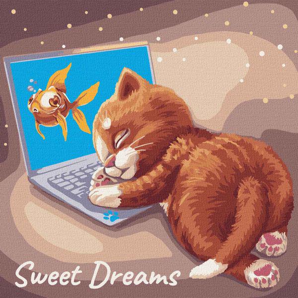 Картина по номерам "Sweet Dreams"