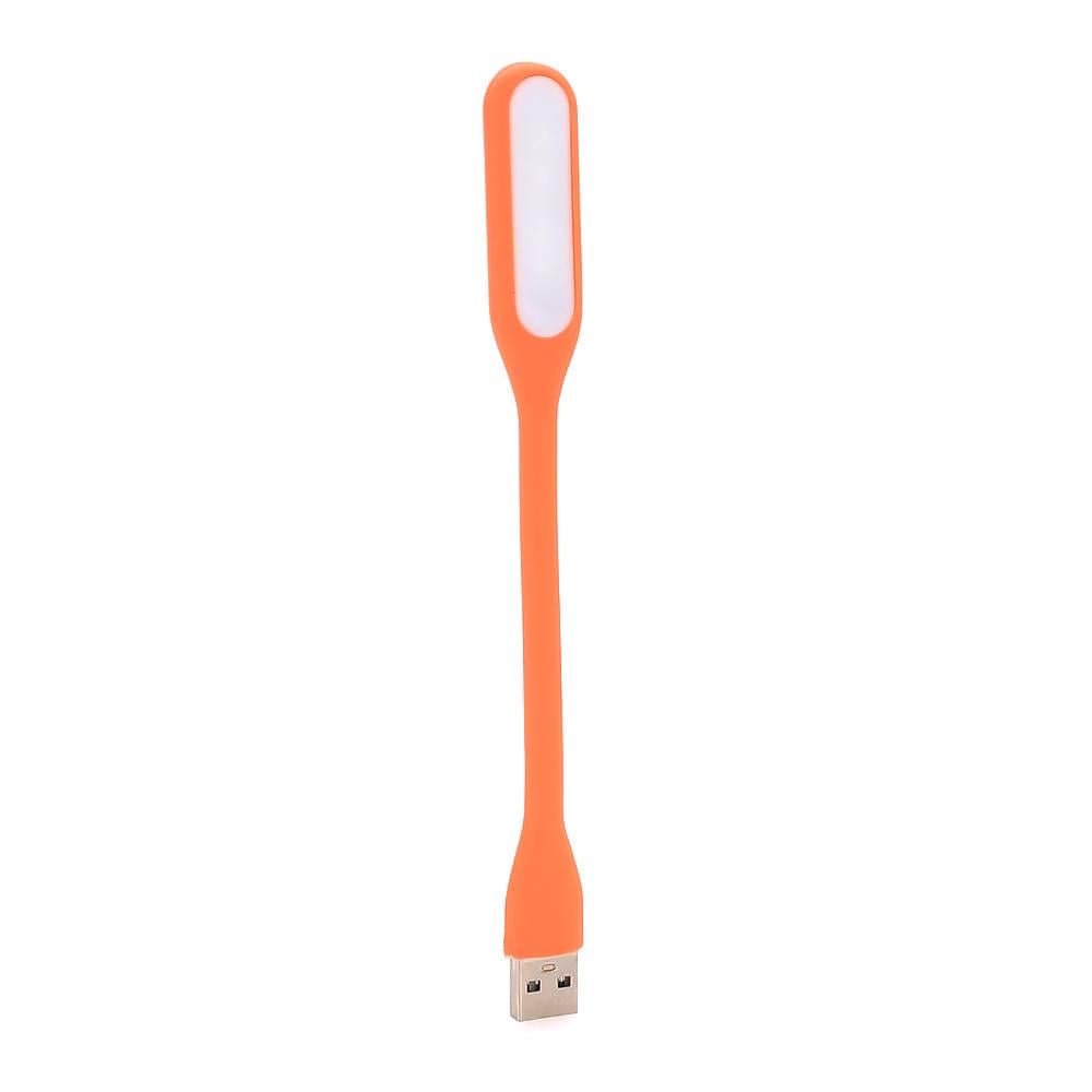 Ліхтарик гнучкий LED USB OEM Orange (29876)