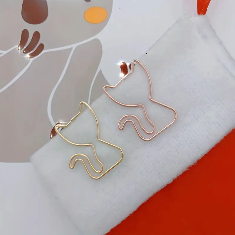 Комплект скріпок Котики 10 шт. - фото 4 Комплект скріпок Котики 10 шт. - фото 4