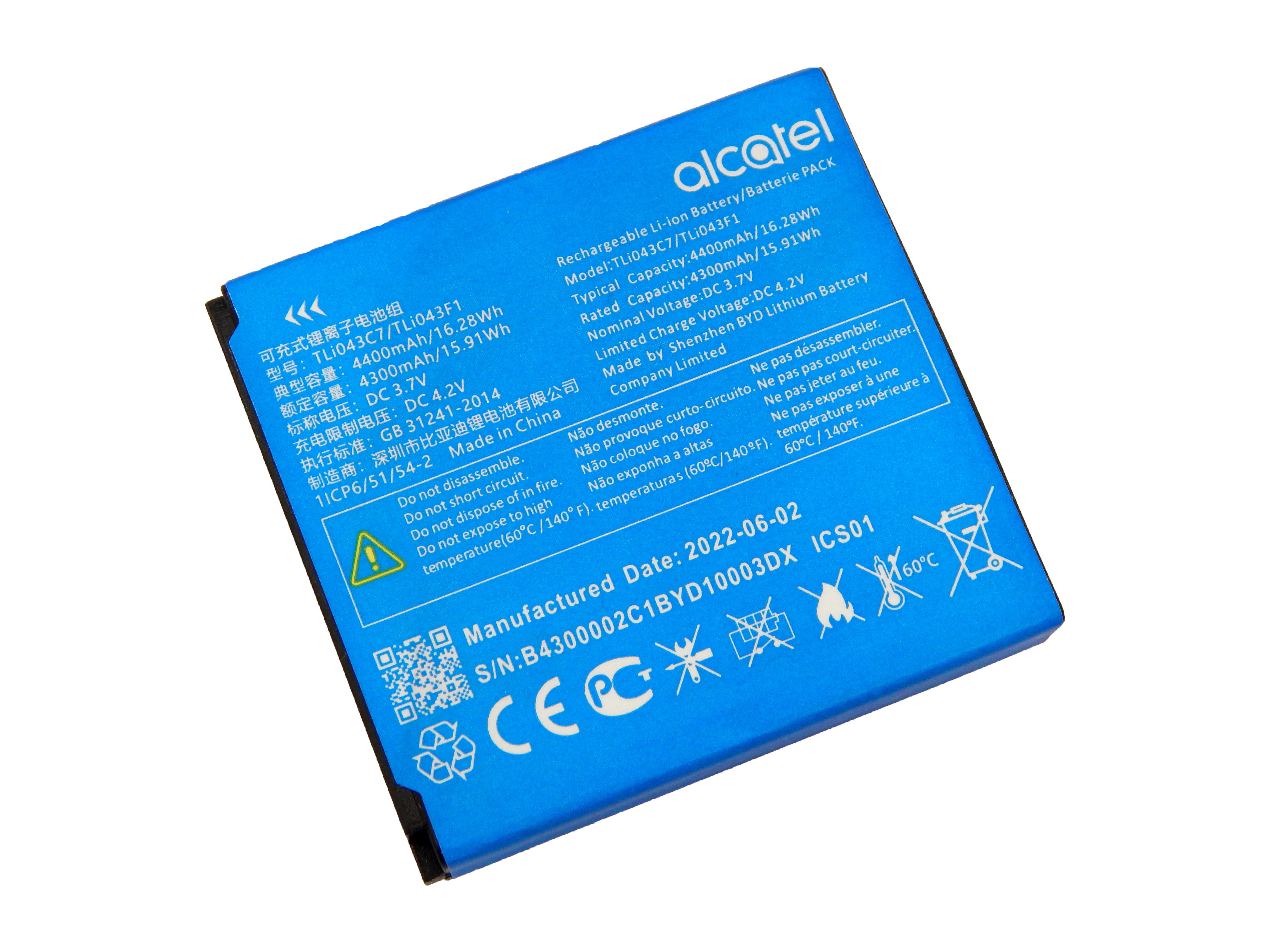 Акумулятор Alcatel EE120/TLi043C7/TLi043F1 Linkzone 2 Wi-Fi - фото 2 Акумулятор Alcatel EE120/TLi043C7/TLi043F1 Linkzone 2 Wi-Fi - фото 2