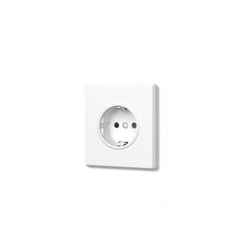 Розетка Videx Nota 1а с заземлением (VF-NT-SK1G-WH)