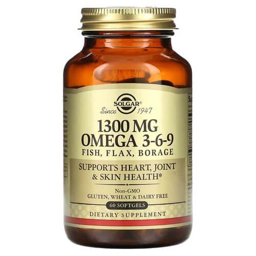 Омега 3-6-9 Solgar Omega 3-6-9 1300 мг 60 Softgels (SOL-02027)