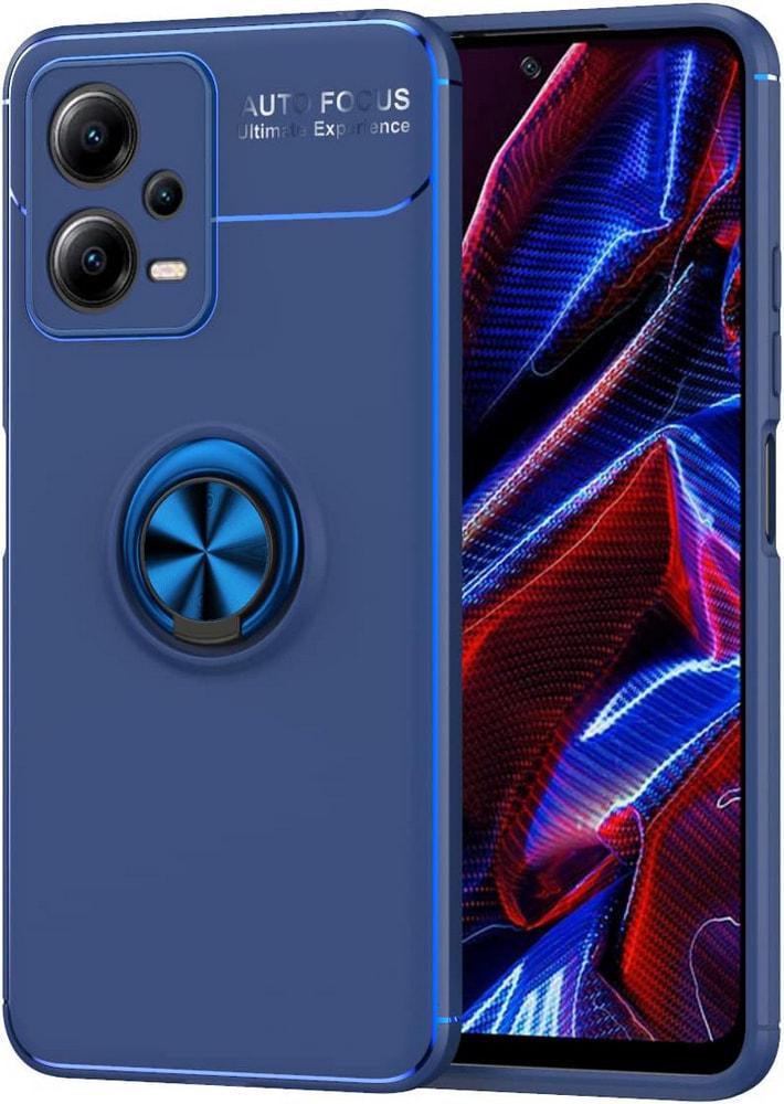Чехол с кольцом Xiaomi Poco X5 5G Autofocus Blue (35043-28)