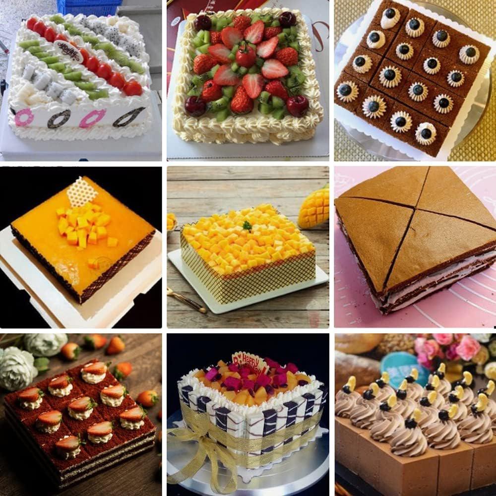 Форма для выпечки раздвижная Квадрат из углеродистой стали 26х26х7 см (30470414) - фото 8