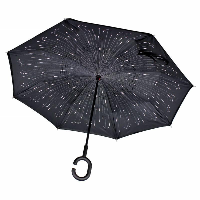 Умный зонт Lesko Up-Brella Метеоритный дождь - фото 1