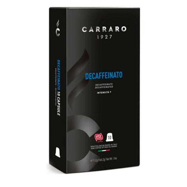 Кофе в капсулах Nespresso Carraro Decaffeinato Aromatico 10 шт. (c144043) Кофе в капсулах Nespresso Carraro Decaffeinato Aromatico 10 шт. (c144043)