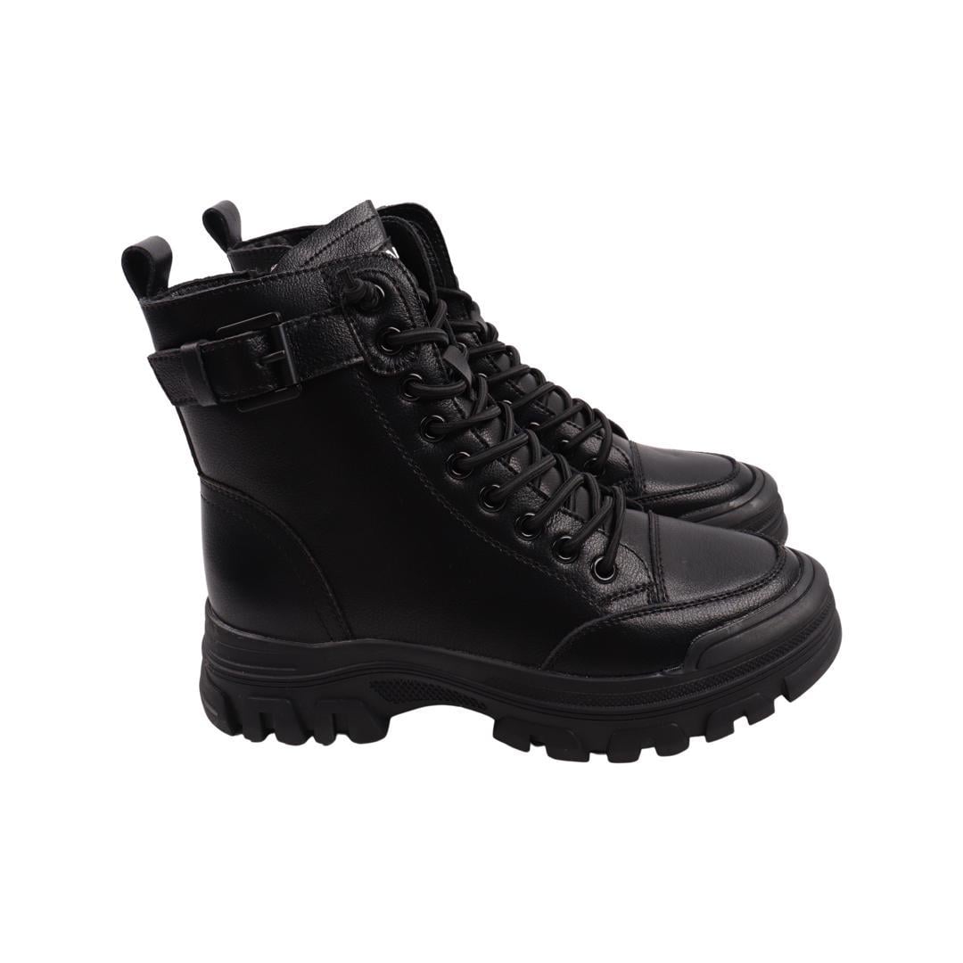 Ботинки женские Li Fexpert из кожи р. 38 Черный (1016-23ZHC)